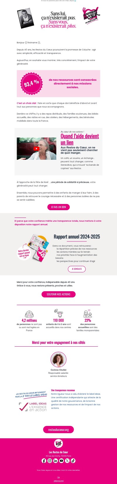 Depuis 40 ans, votre confiance fait tout 💗