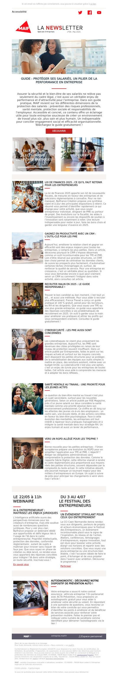 Sécurité, fiscalité, IA…des ressources pour faire évoluer votre entreprise !