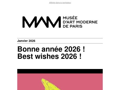 [MAM] Newsletter Janvier 2026