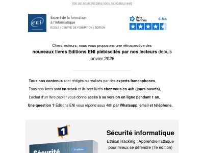 🏆Connaissez-vous les livres d’informatique qui font sensation depuis le début d'année ?