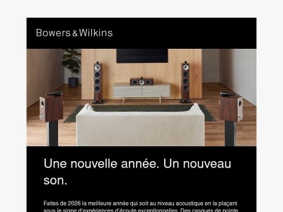 Une nouvelle année. Un nouveau son.