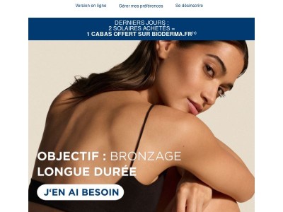 Objectif : bronzage longue durée ☀️