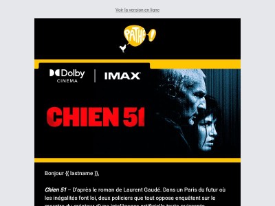 Votre semaine du 15 octobre au cinéma...