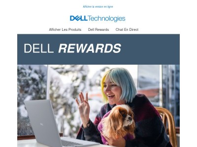 Plus vous achetez, plus vous cumulez : triplez vos points Dell Rewards !