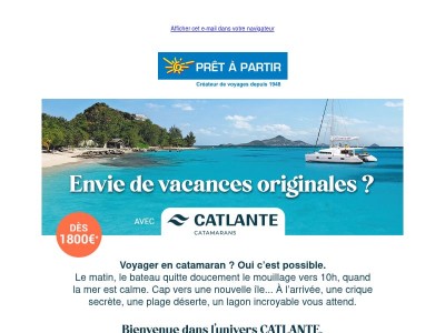 Envie de vacances originales ?
