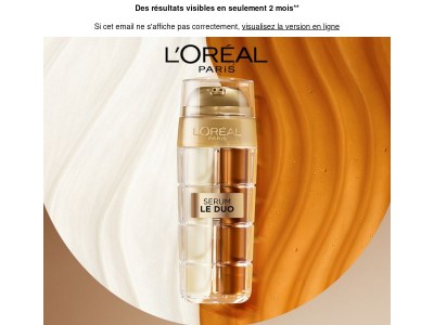 Corrigez 10 signes de l'âge avec le Sérum Le Duo ☯️