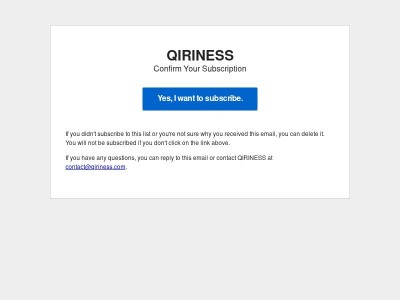 Confirm Your Subscription