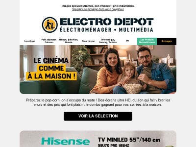 Du grand spectacle, à la maison 📺🔊