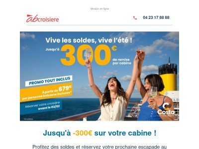 🚨 SOLDES : 300€ de remise, vite !