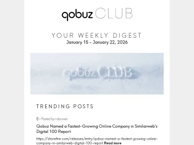 This week on Qobuz Club