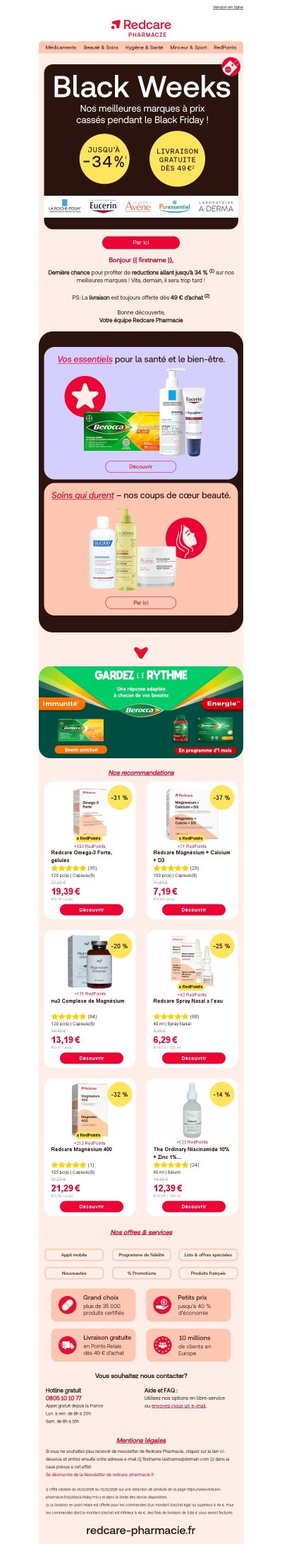 Dernier jour Black Friday ! Profitez vite de nos meilleures marques