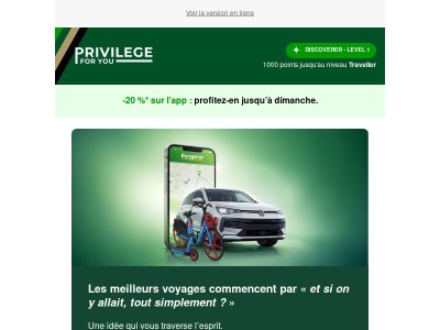 Votre prochaine escapade commence ici.