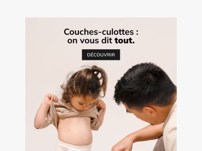 Quand passer aux couches-culottes ?
