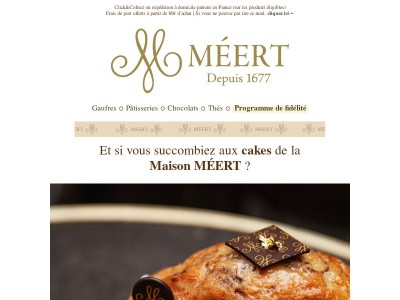 🧇 Les cakes MÉERT partout en France !