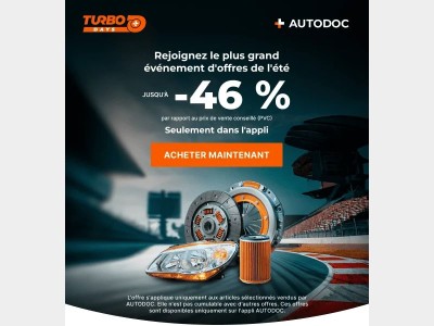  Turbo Days = offres turbo ! 🚗💨  