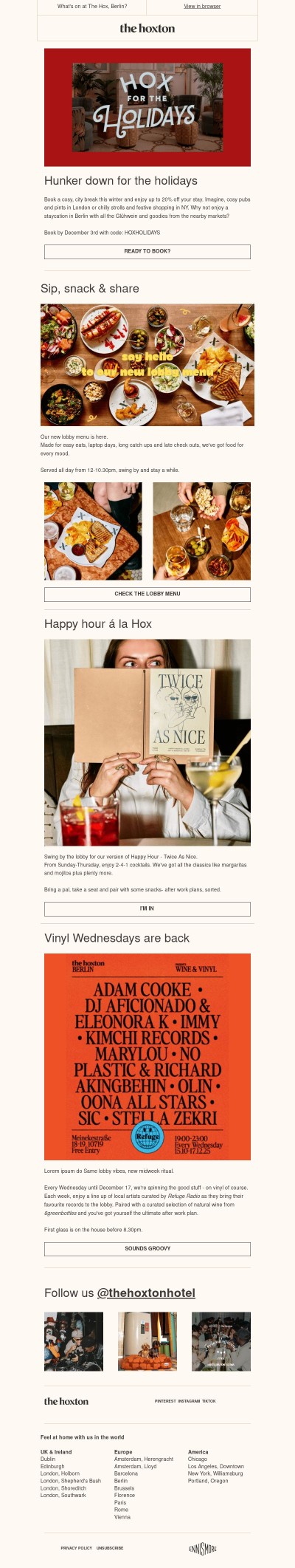 Cosy winter getaway calling?