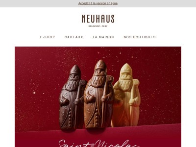 🍫 Qu’a prévu Saint-Nicolas pour les gourmets cette année  ?