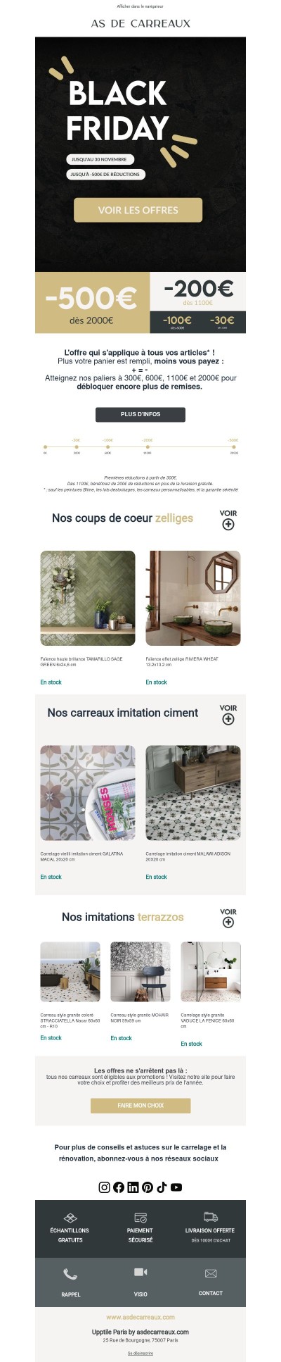 🔔Jusqu'à -500€ pour le BLACK FRIDAY