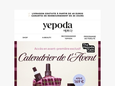 Le Calendrier de l’Avent est enfin disponible !