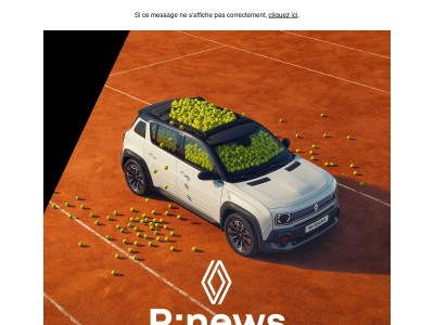 R:news | Renault, partenaire premium de Roland-Garros