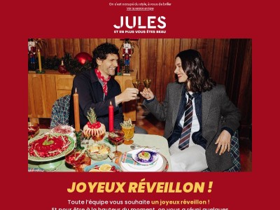 Joyeux réveillon, place à la fête ✨