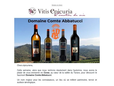 Trésors Corses : Les Vins du Domaine Abbatucci