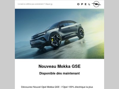 Découvrez l'Opel électrique la plus rapide jamais conçue, désormais disponible à la commande.