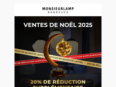 Ne rate pas ces prix de Noël !