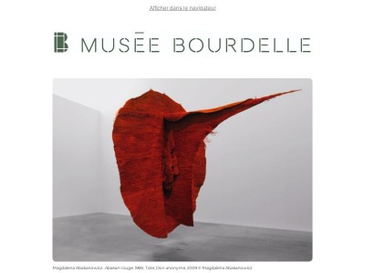 Magdalena Abakanowicz s'installe 👩‍🎨🧵