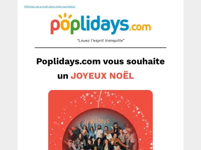🎄 Joyeux Noël : -5% sur votre location de vacances !
