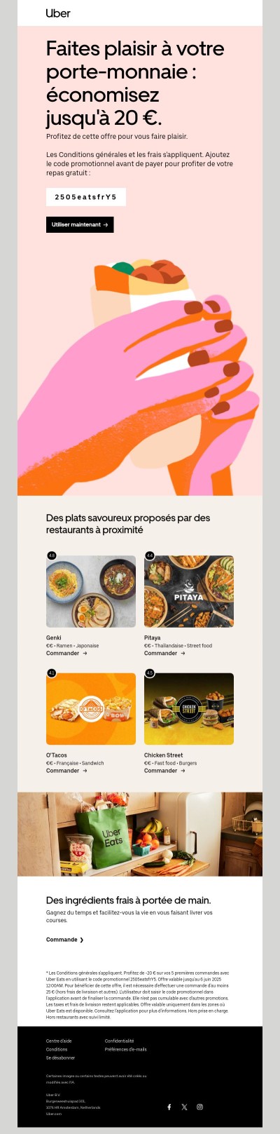 Profitez de votre réduction allant jusqu'à 20 € pendant qu'il en est encore temps