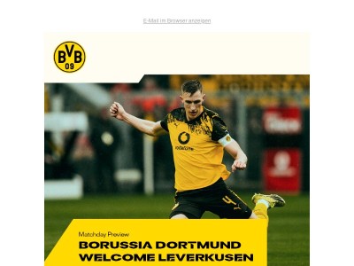 ⬛️ 🟨 Home duel against Bayer 04 Leverkusen ⬛️ 🟨