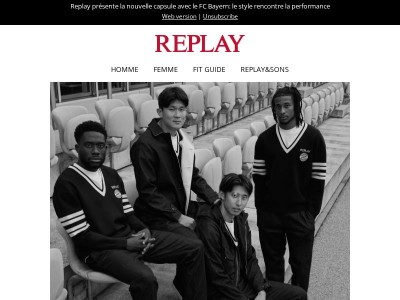 Replay × FC Bayern : Nouvelle Capsule