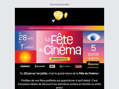 La semaine du 24 juin au cinéma