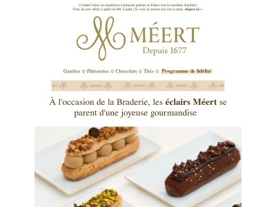 🌞 Nos éclairs se font festifs pour la Braderie de Lille !
