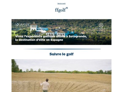 Votre rendez-vous ffgolf (15/10/25)