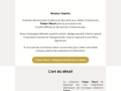 Trésor Fleuri, quand l'automne se fait décor