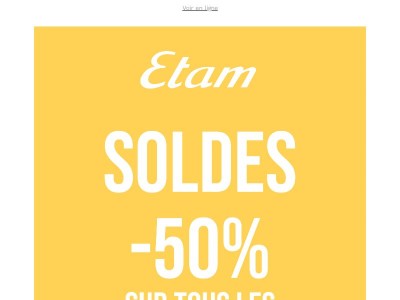 SOLDES | -50% sur TOUS les soutiens-gorge