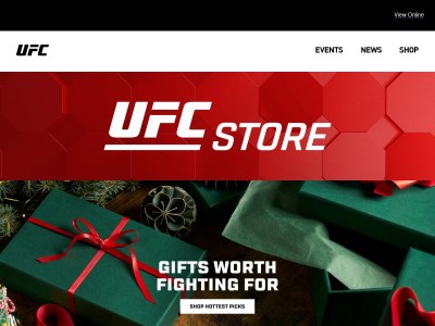 Holiday Gifts Worth Fighting For at UFC Store!