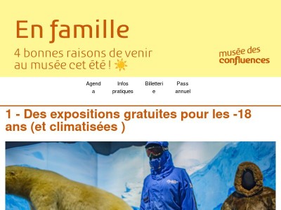 4 bonnes raisons de venir au musée en famille cet été ! ☀️