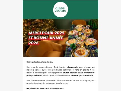 ✨ Merci pour 2025 et belle année 2026 à vos côtés !