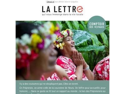 Un récit pour gagner un voyage en Polynésie 🌏