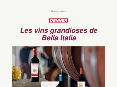 Les vins grandioses de Bella Italia🍷