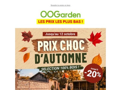 🪵Equipez vous pour le bois à prix choc !