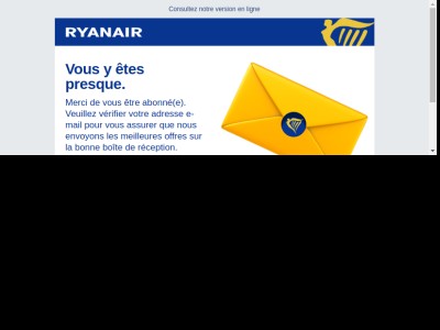 Veuillez vérifier votre adresse e-mail