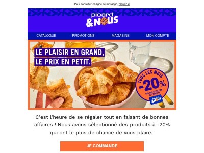 Des promos et des bons petits plats !