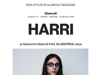 • VAVA . HARRI DESIGNER . VAVA STYLED IN GLAMCULT MAGAZINE