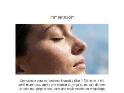 L'effet "peau mouillée" sans maquillage (le secret est ici)