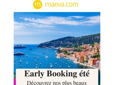 Early Booking : votre été dès 155€