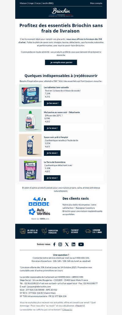 Livraison offerte dès 35€ 🎁